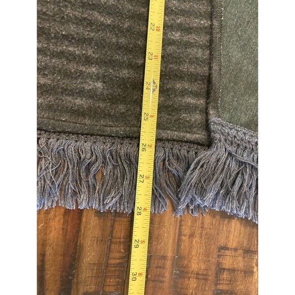 Anthropologie Saturday Sunday Elise Cardigan Green Gray Stripe Size Small - Picture 8 of 10